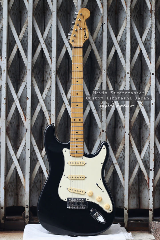 Ishibashi Mavis MIJ Japan Stratocaster 80s In Daphne Blue | Reverb