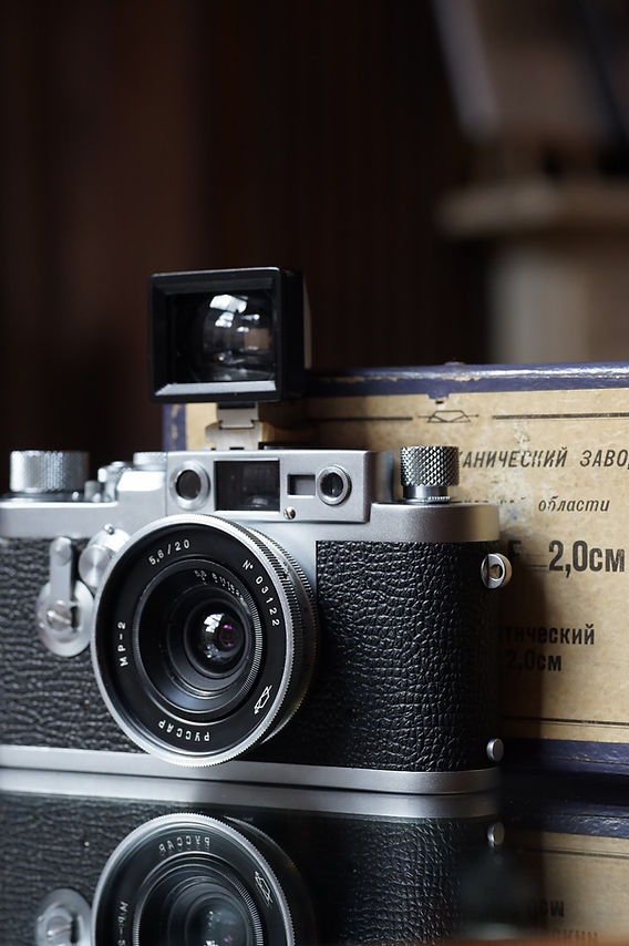 Russar 20mm f5.6 lens, Orion 15 28mm f6 lens