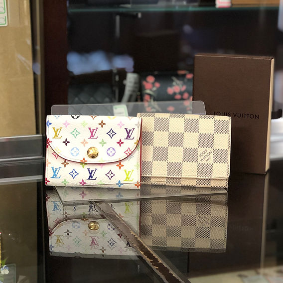 LOUISVUITTON ルイヴィトン マルチカラー ダミエアズール カードケース
