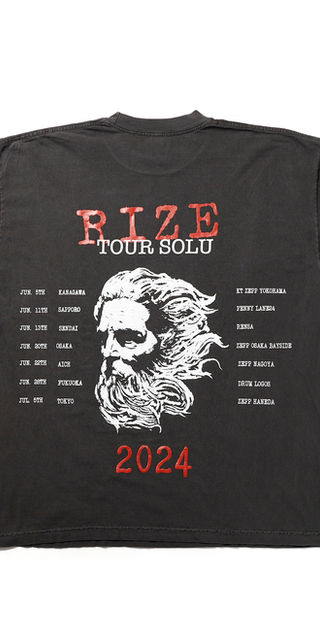 RIZE TOUR SOLU Tシャツ 2024 XL RIZE ZEUS TOUR SOLU Tシャツ M RIZE
