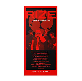 RIZE LIVE TOUR 2025 Limited Tee Lサイズ RIZE LIVE TOUR 2025