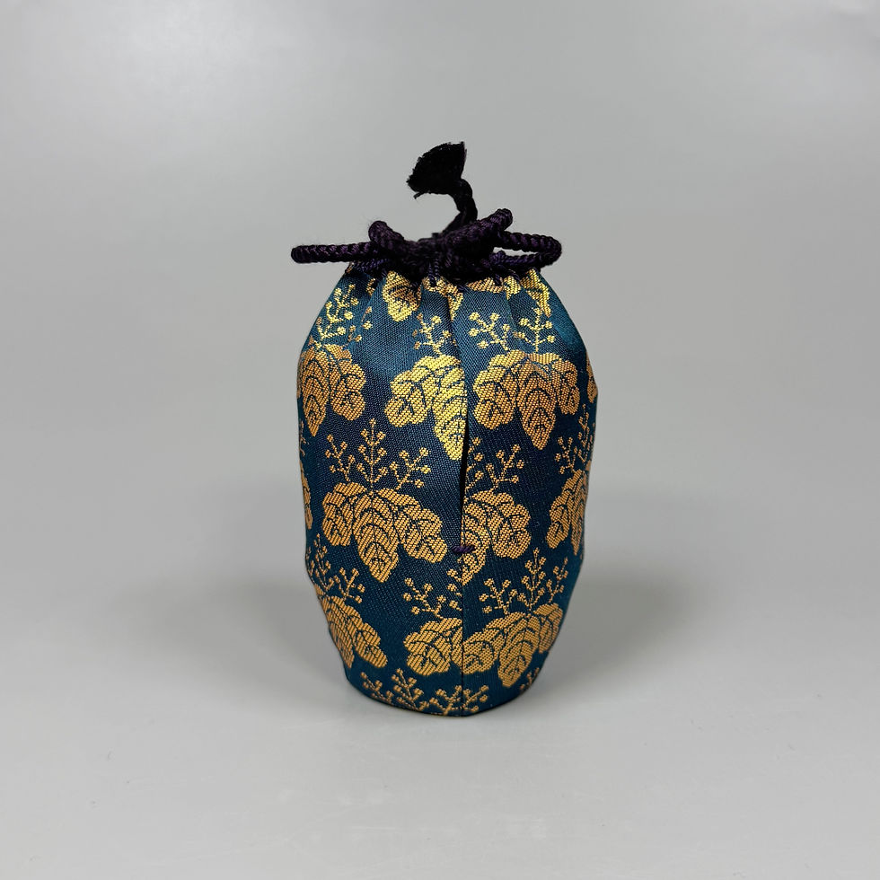 京焼】桶谷定一「肩衝 茶入」 茶道具 茶器 仕覆 在銘 共箱