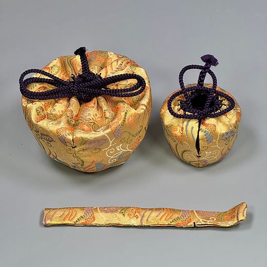 茶杓 銘「鴨の声」 八坂神社 祇園祭神輿洗松明の残竹 竹筒 木