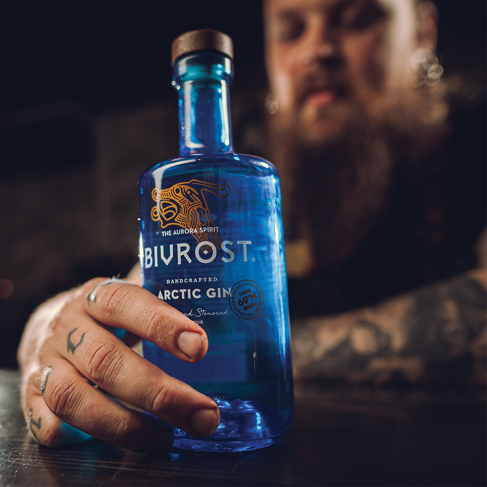 希少］BIVROST Alfheim 限定ウイスキー 、北極ジンセット