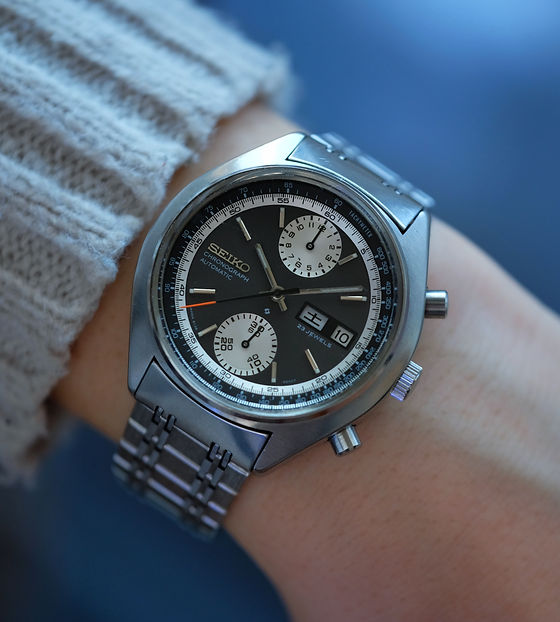 SOLD - Seiko Reverse Baby Panda 6138-8000 | The Tokei Club