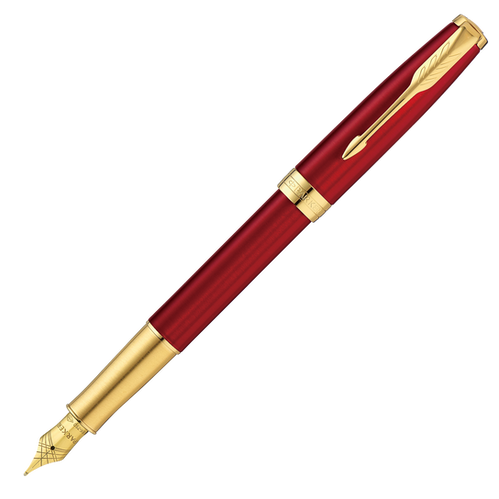 ソネット レッドGT 万年筆 F [18K] | パーカー日本公式ブランドサイト
