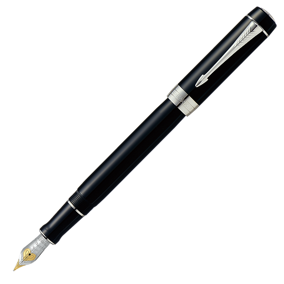 デュオフォールド クラシック ブラックCT センテニアル 万年筆 M [18K