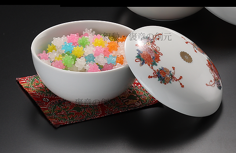 1570 林九郎作 小物入れ ボンボニエール 金彩 未使用2025年最新】有田焼 林