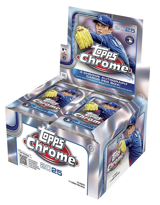 Topps Chrome 10周年記念ボックス 1BOX Chrome Topps 10周年記念