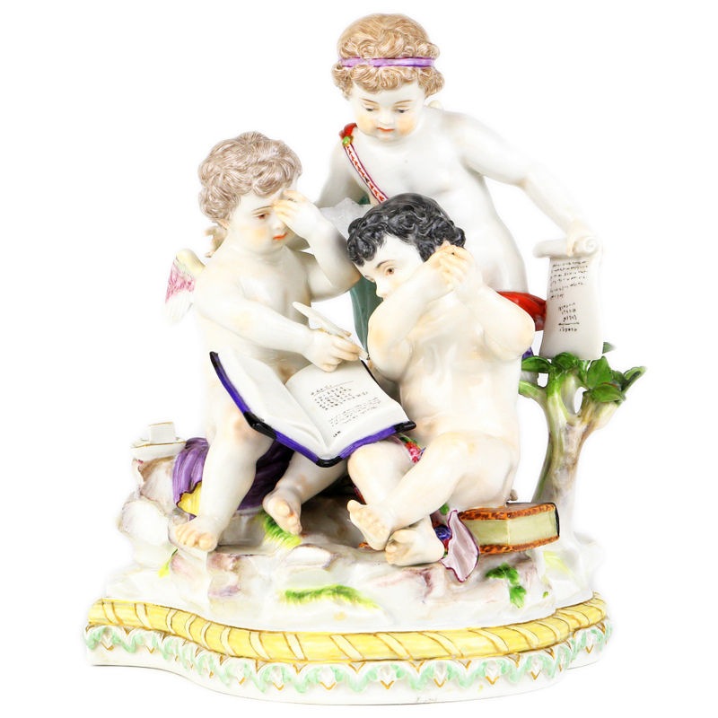 双剣倶楽部】アンティークマイセン人形|マイセンフィギュア|マイセン