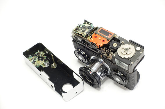 Rollei35の修理 フィルムカメラ修理専門 宮越写真機修理店