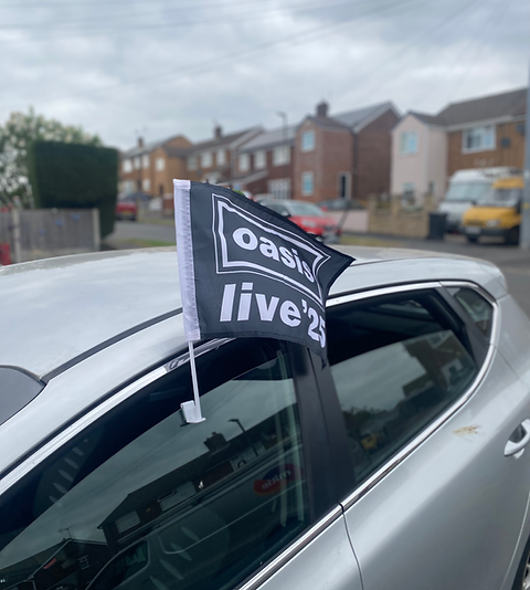 Oasis Live 25 Flag 2 for 1 | EyeBall Tickler