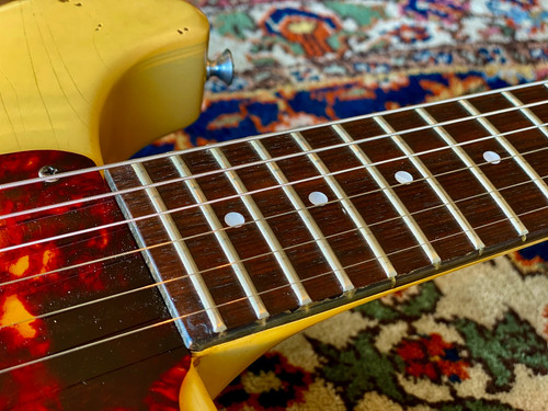 SOLD! - 1980's Burny Rock'n Roll RTV-55 Les Paul TV Junior DC MIJ