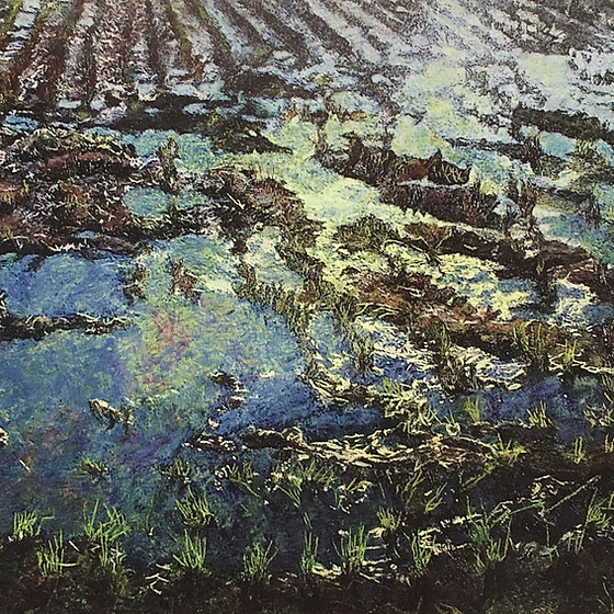 長谷川音市の10号直筆油絵です 長谷川音市の10号直筆油絵です