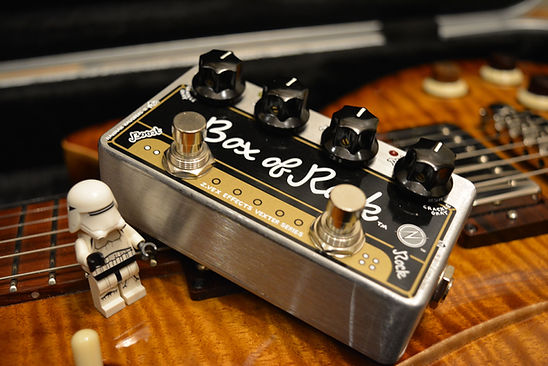 ギター Box of Rock clone  Black & Gold ギター BOX OF ROCK(clone