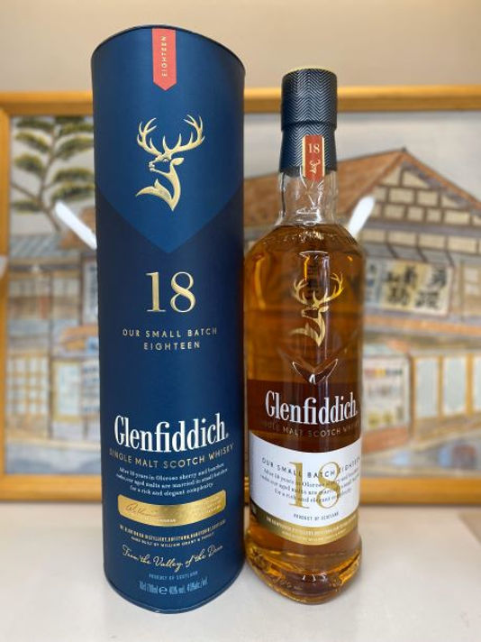 未開栓Glenfiddich 18年 グレンフィディック ウイスキー 洋酒