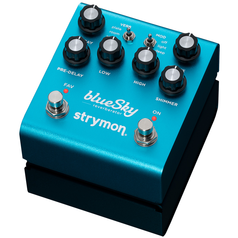 strymon blueSky 箱、取説、アダプター付き