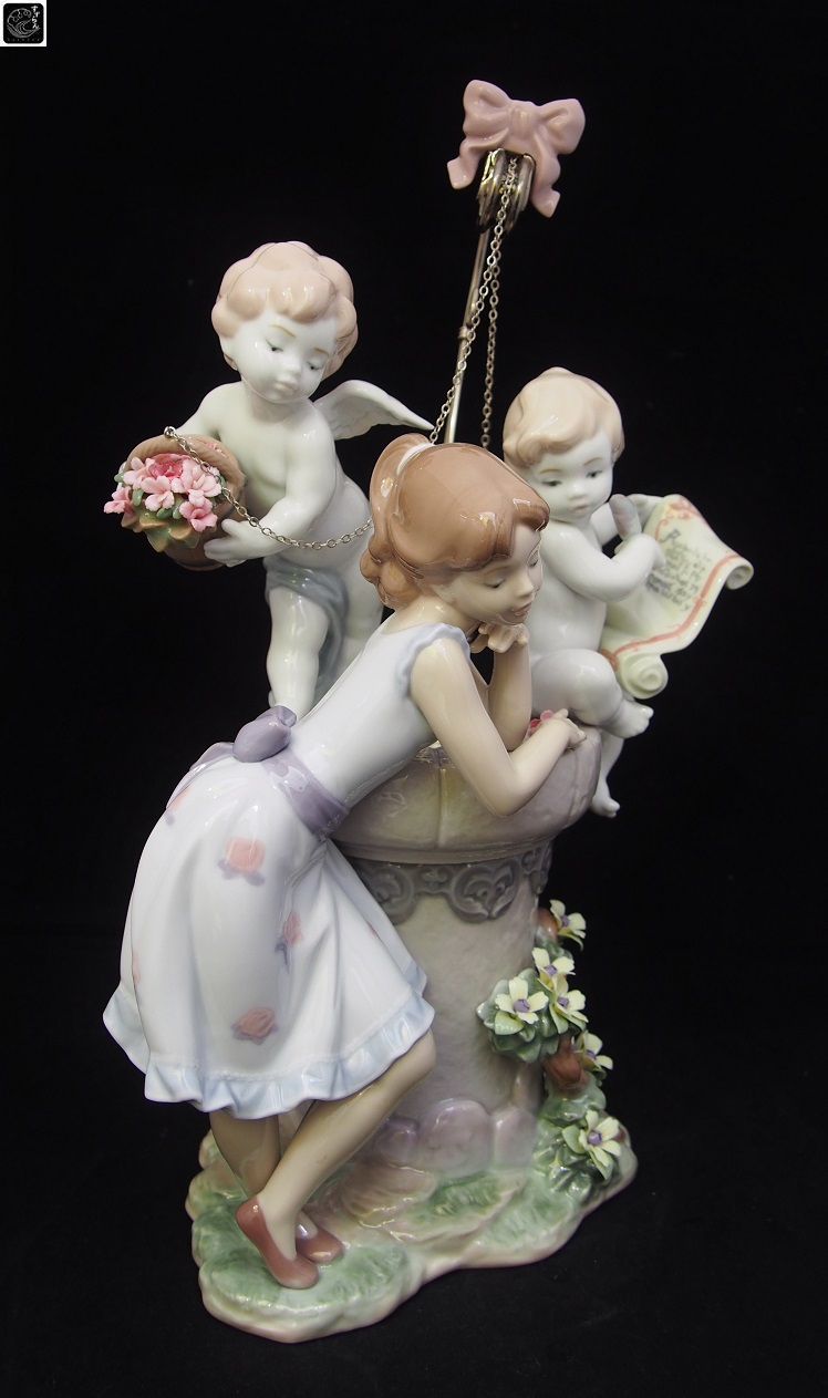 リヤドロ】【幸せを運ぶ天使たち】【絶版】【限定品500体】【高島屋