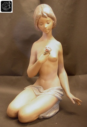 リヤドロ】【バラの裸婦】【絶版】【グレス】【13517】