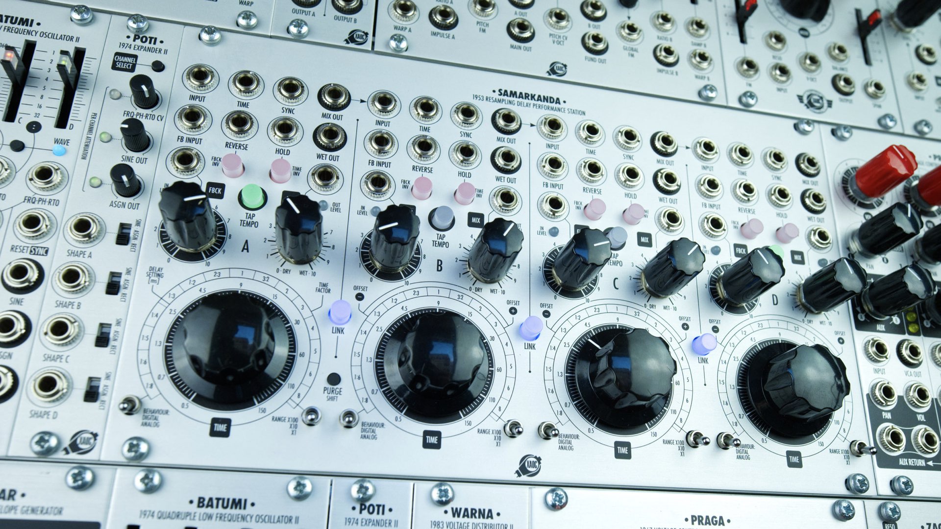 XAOC Devices Samarkanda モジュラーシンセ ディレイ Xaoc Devices